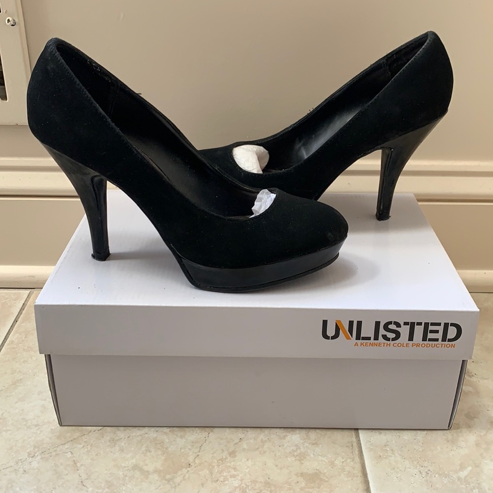 Black high heels
